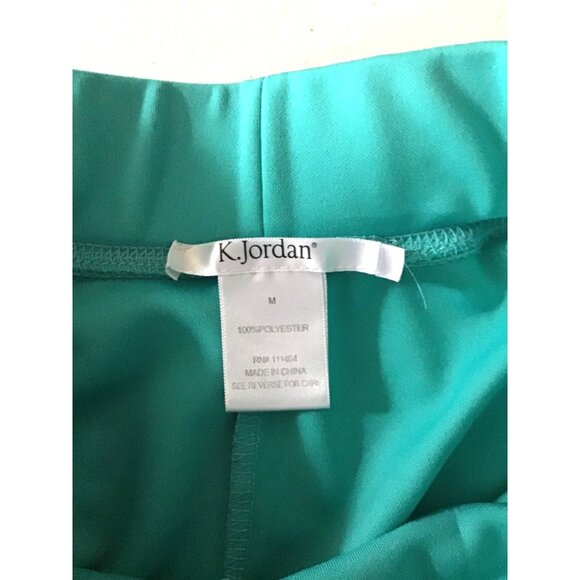 K. JORDAN- NWOMENS AQUA ELASTIC WAIST PULLOVER SWEATPANTS SIZE MEDIUM - Picture 3 of 6